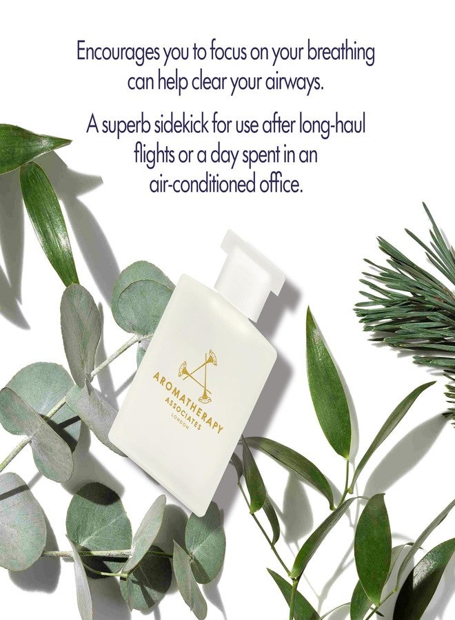 Aromatherapy Associates Support Breathe Bath and Shower Oil, Natural Body Oil to Clear Mind, Body and Spirit, Hydrating Body Oil Made with 3 Essential Oils (1.86 oz) - Image 2